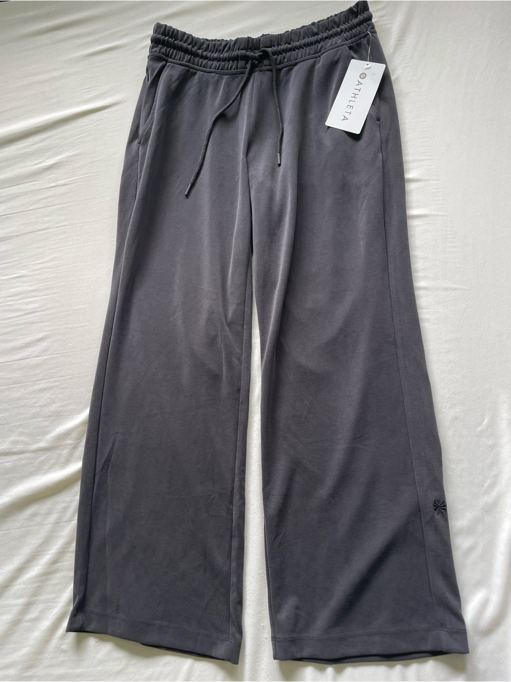 Athleta Seasoft Straight Pant / Charcoal Gray